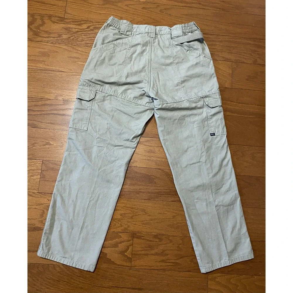 511 Tactical Pants Tactile Pro Men's 34x30‎ Cargo Stone Khaki Rip Stop Utility